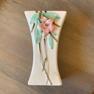 McCoy Pink Flower Vase Vintage